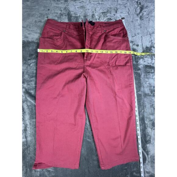 Lot Of 8 Gloria Vanderbilt Women’s Pants Jeans Amanda Classic Fit Size 14 Capri - Picture 13 of 15